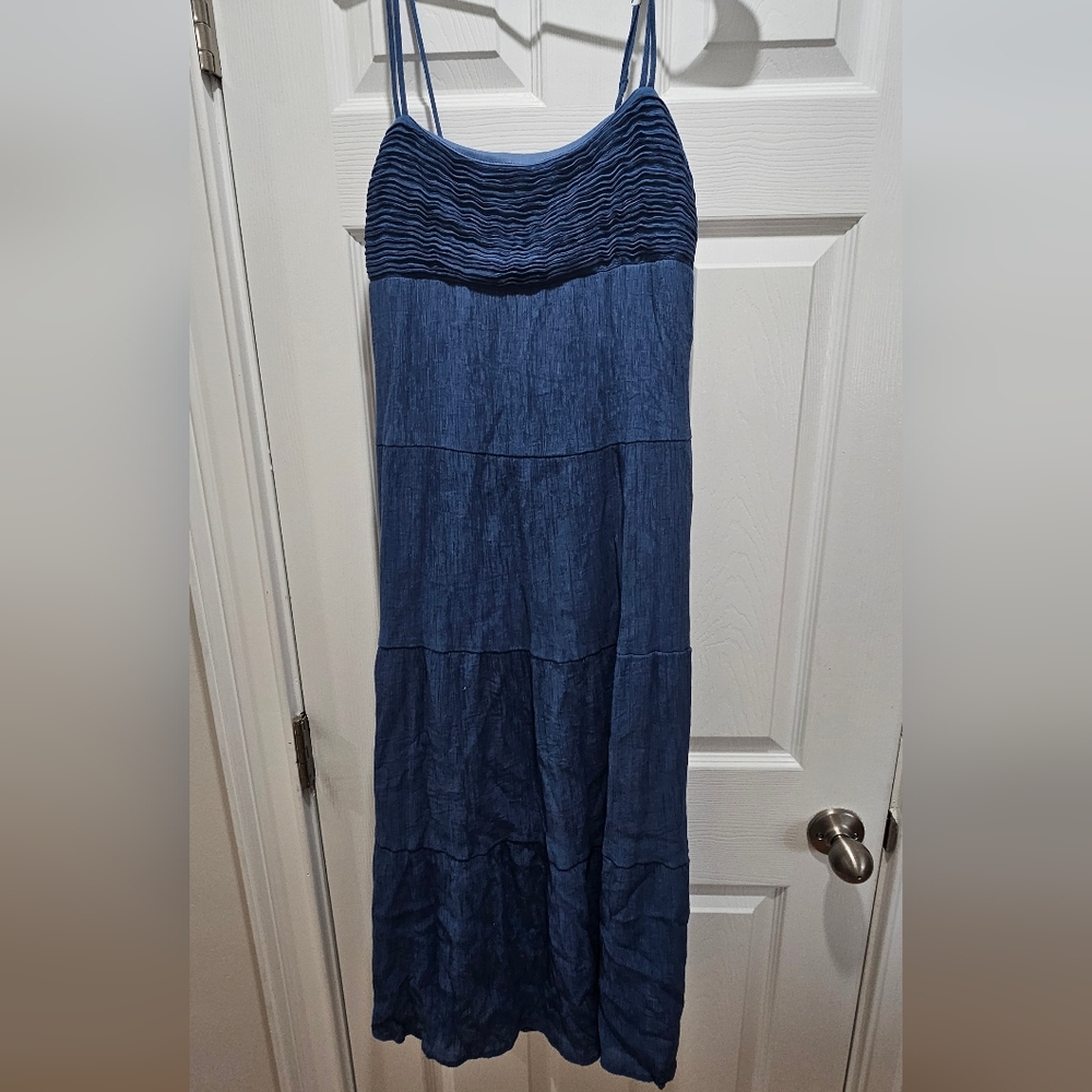 Blue Sleeveless sundress